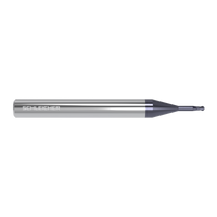 ball nose endmill with long neck, micro radius cutter out of solid carbide | de: vhm stirnradiusfräser mit langem hals (freischliff), micro-radiusfräser aus vollhartmetall