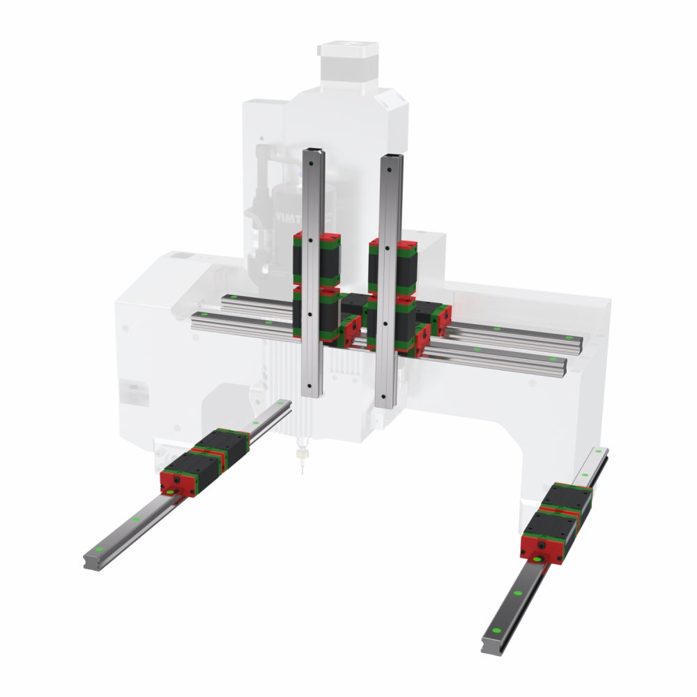 cnc fräsmaschine hohe strukturstabilität dank innovativem aufbau