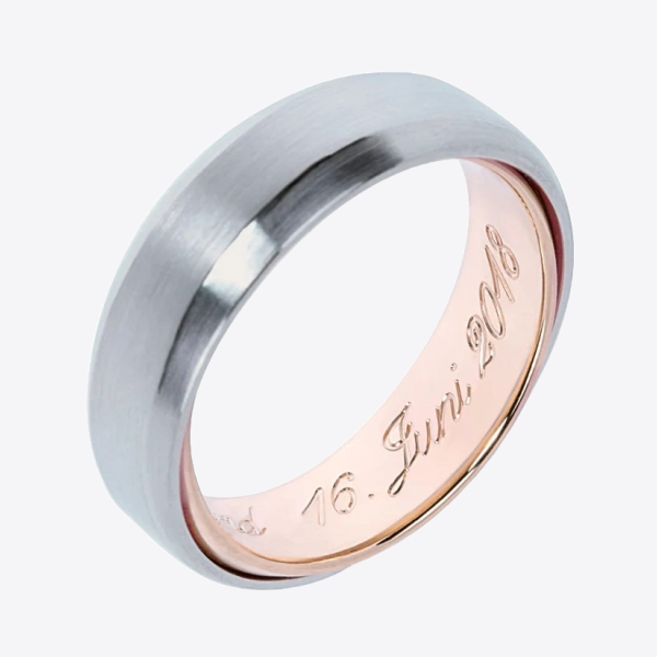 cnc graviermaschine für schmuck: innengravur eines schmuckringes, fräsmaschine schmuck